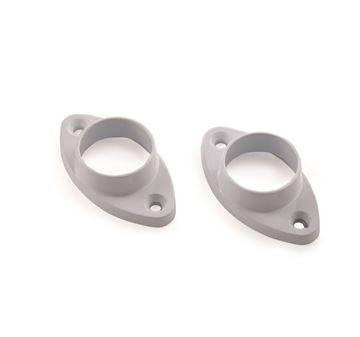 Picture of 25mm P/Coated OVAL FLANGES FITTINGS 2PK