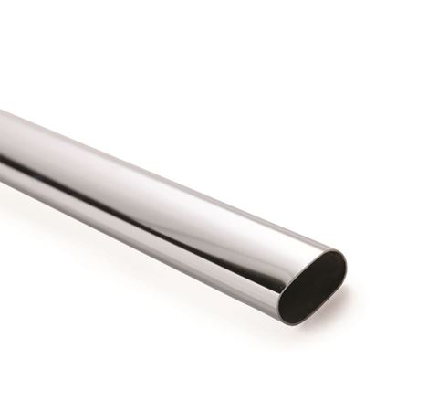 Picture of 15x30mm Oval Chrome Rod 1200mm