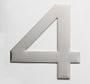 Picture of 150mm Plaza Numeral S/STEEL