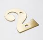 Picture of 50mm Metro Numeral Brass