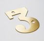 Picture of 50mm Metro Numeral Brass