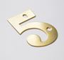 Picture of 50mm Metro Numeral Brass