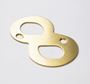 Picture of 50mm Metro Numeral Brass