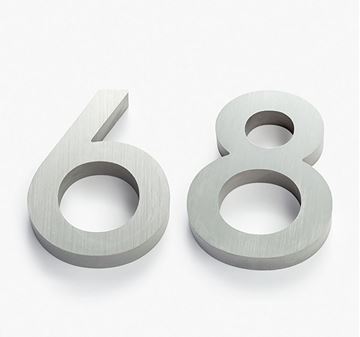 Picture of 100mm Edge Numeral Aluminium