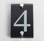 Picture of Black Glass Numeral
