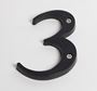 Picture of 85mm Victoria Numeral Black