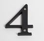 Picture of 85mm Victoria Numeral Black