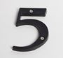 Picture of 85mm Victoria Numeral Black