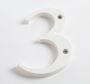 Picture of 85mm Victoria Numeral White