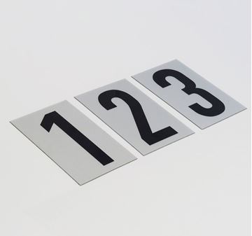 Picture of 85mm Breeze Numeral Silver