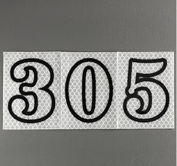 Picture of 80mm Night Shine Numeral