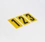 Picture of 60mm Breeze Numeral Yellow