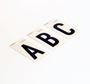Picture of 60mm Breeze LETTER White