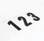 Picture of 85MM CUT OUT NUMERAL BLACK