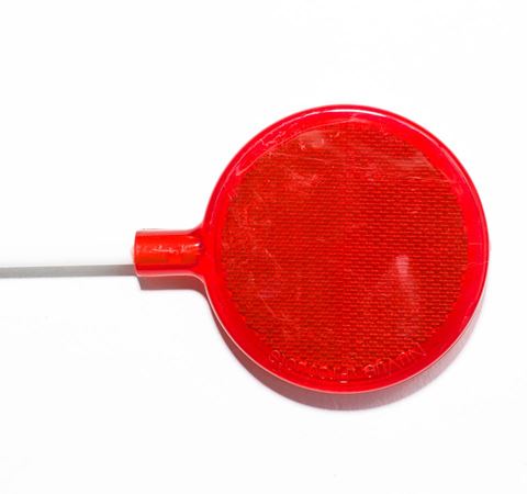 Picture of Red Round Lens 63mm 1168mm Spike