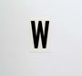 Picture of 85mm Breeze letter White