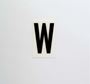 Picture of 60mm Breeze LETTER White