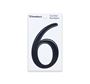 Picture of 80mm Shape Cut Numeral Black