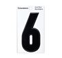 Picture of 85MM CUT OUT NUMERAL BLACK