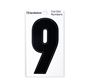 Picture of 85MM CUT OUT NUMERAL BLACK