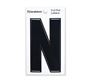 Picture of 85MM CUT OUT LETTER BLACK