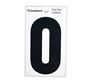 Picture of 85MM CUT OUT LETTER BLACK