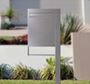 Picture of Metro Letterbox with Post Woodland Grey