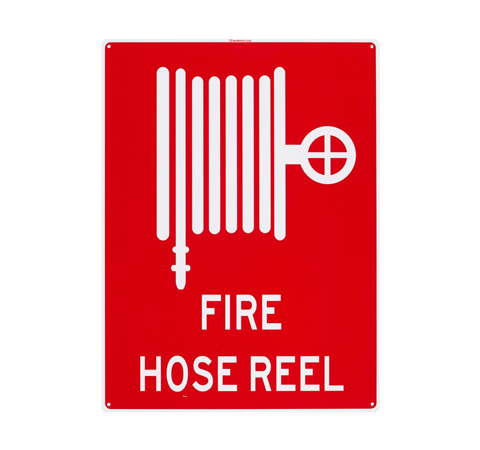 Fire Hose Reel Safety Signs
