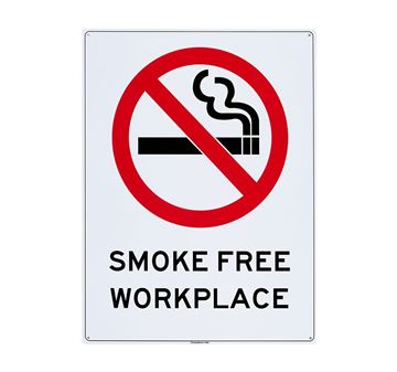 Picture of Large Sign "Smoke Free Workplace"