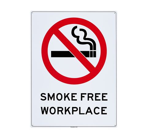 Picture of Large Sign "Smoke Free Workplace"