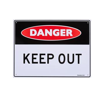 Picture of Medium Sign "Keep Out"