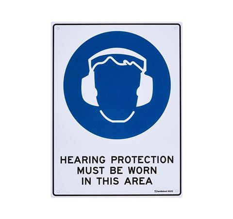Picture of Medium Sign "Hearing Protection"