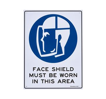 Picture of Medium Sign "Face Shield Must be worn"