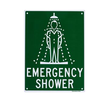 Picture of Medium Sign "Emergency Shower"