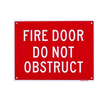 Picture of Medium Sign "Fire Door Do not Block"