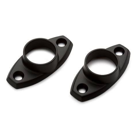 Picture of ROD MODULAR MATTE BLACK FITTINGS 19MM OVAL FLANGES