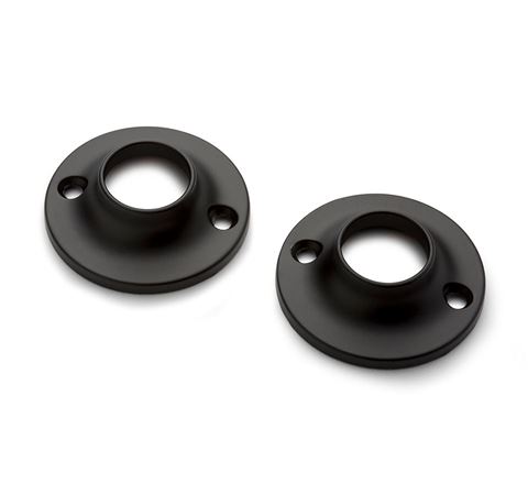 Picture of ROD MODULAR MATTE BLACK FITTINGS 19MM ROUND FLANGE