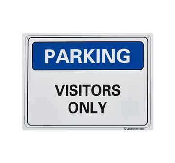 Picture of Medium Sign "Visitors Parking Only"