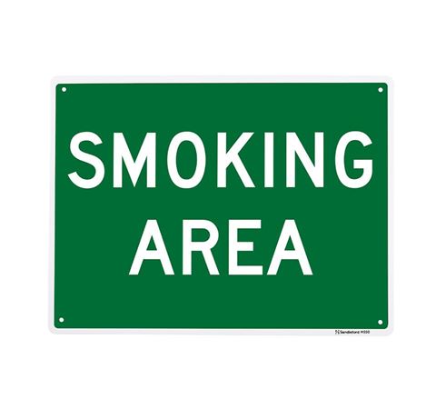 Picture of Medium Sign "Smoking Area"