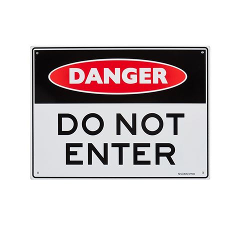 Picture of Medium Sign "Do Not Enter"
