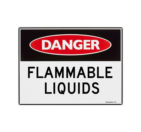 Picture of Medium Sign "Flammable Liquids"