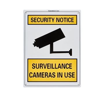 Picture of Medium Sign "Surveillance Cameras In Use"