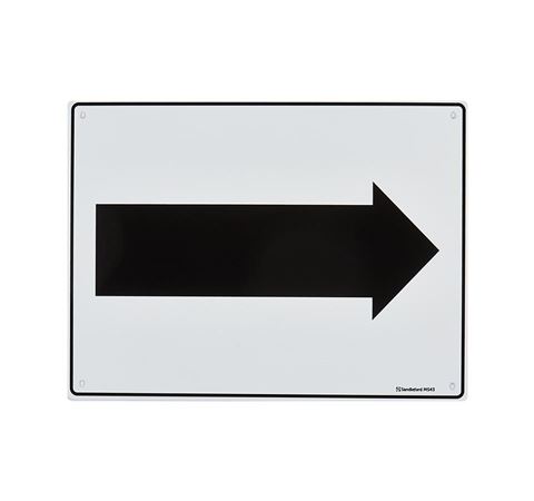 Picture of Medium Sign "Arrow"