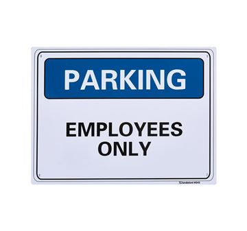 Picture of Medium Sign "Employees Parking Only"