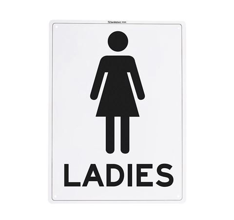 Picture of Medium Sign "Ladies"