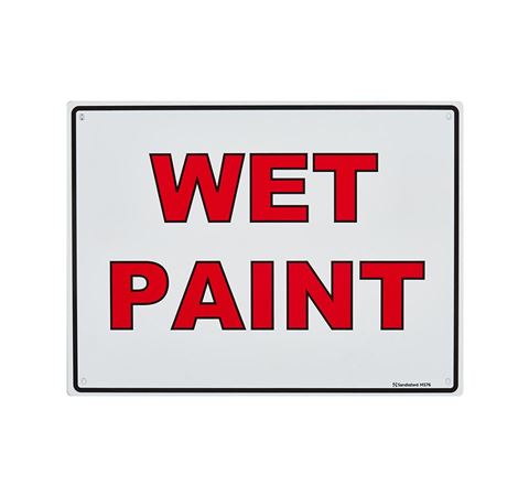 Picture of Medium Sign "Wet Paint" 