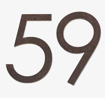 Picture of 135mm Rustic Numeral