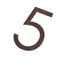 Picture of 90mm Rustic Numeral