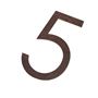 Picture of 90mm Rustic Numeral