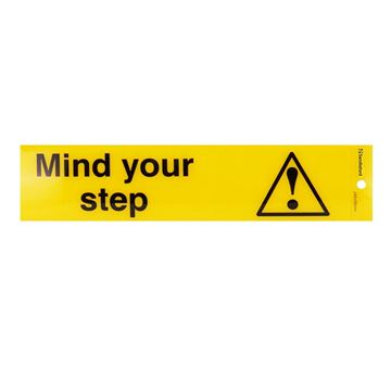 Picture of 245 x 58 mm "Mind Your Step" 